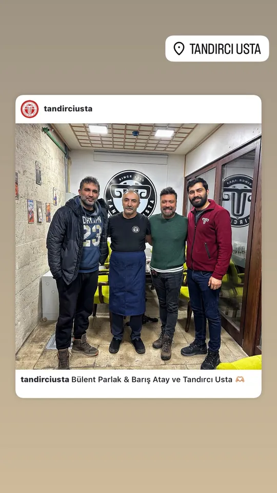 Tandırcı Usta'da ağırlanan konuklar