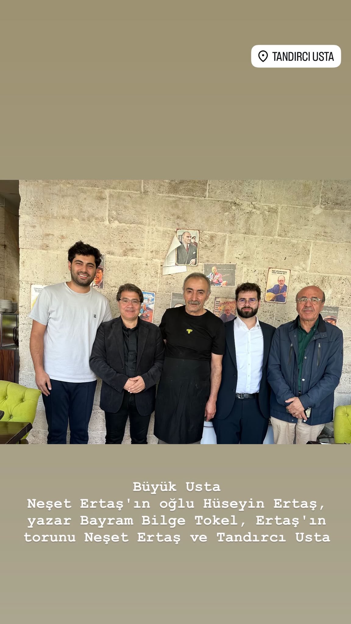 Tandırcı Usta'da özel bir buluşma